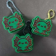 Axolotl Keyboard Keychain / Click and Play 1pc (Random Colour)