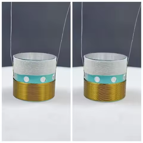 2PCS 30.5mm For Dynaudio Speaker Woofer Voice Coil Horn Coil ASV Repairs Accessories 4Ohm