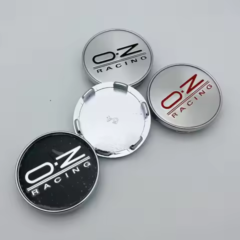 4pcs 54MM 49MM OZ O.Z Racing Logo Emblem Badge Car Wheel Center Caps Wheel Rim Hubcaps Hub Center Du