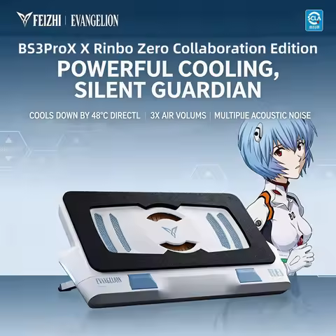 FLYDIGI BS3PROEVA Joint Edition Laptop Cooling Fan with Pressure Ventilation System for PC Gaming La