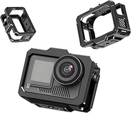 Camera Cage Compatible with AKASO Brave8 - Aluminum Alloy Shockproof Case, Quick Install/Remove with