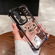 Case For Samsung A17 M17 F17 F36 M36 5G Phone Coffee Transparent Silicone Protective Cover
