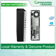 PC i5 HP EliteDesk 800 G4 SFF Intel Core i5 (8th Gen) / 8GB RAM / 256GB SSD / Win 10 Pro (Refurbished PC)