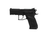ASG CZ 75 P-07 Duty Black and Two-Tone CO2 BB Gun Pistol .177 Cal Steel, Blowback and Non-Blowback