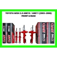 GAB ABSORBER SUPER R HEAVY DUTY TOYOTA WISH 2.0 ANE10 / ANE11 (2003~2008)