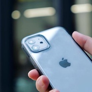 ARMOR iPhone 12 Signature 系列電話保護殼_水晶透明/灰帶