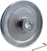 Saelno AB600-7/8 Single Groove Web Sheaves,v Belt Pulley 7/8 inch bore 6" OD,Motor Pulley Carbon Ste
