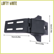 Lofty White Roof Rack Fixed Rain Gutter Bracket Car Roof Rack Gutter Mount Adapter For SUV MPV