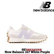 New Balance 327 White Purple Shoes