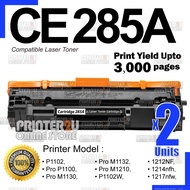 2x INK Compatible to H* CE285A 85a CB435A 35a Cano* 325 312 LBP3050 LBP3010 LBP6000 LBP6030 P1102 MF