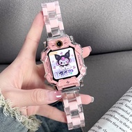 Transparent Resin Watch Band for Imoo Z1 Z2 Z3 Z5 Z6 Kids Phone Watch Wristband Strap Accessories