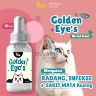 Golden Paw Golden Eyes Obat Tetes Mata Kucing Anti Radang Infeksi Belekan dan Sakit Mata Kucing