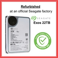 Seagate Exos 22TB SATA HDD 6Gb/s 7200RPM 3.5-inch Enterprise Hard Drive hdd ST22000NM000C (Refurbish