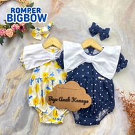 GK 3-18 MONTHS BIGBOW BABY ROMPER BABY JUMPER PREGNANT INCLUDING HEADBAND VERSION 2