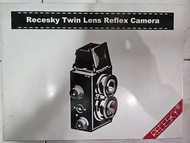 Recesky Twin Lens Reflex Camera (DIY) DIY 復古雙鏡頭反射式相機(未開封)