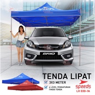 TENDA Folding TENT (3 X 3 M) BAZAR PAMERAN TENT GAZEBO LX 030-1A ORIGINAL 100%