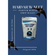 HAIDAR WALET - PARFUM BUBUK SIRIP WALET untuk memancing burung walet segera membuat sarang / parfum 
