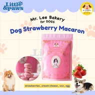 Mr Lee Strawberry Macaron Dog Treats Biscuit Homemade Gluten Free Dog Snack