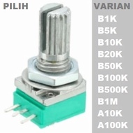 Sealed Mono Potentiometer - 1K 5K 10K 20K 50K 100K 500K 1M Ohm Sealed Potentiometer