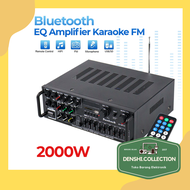 Sunbuck Bluetooth EQ Amplifier Karaoke FM 2000W - AV-MP326BT - Black