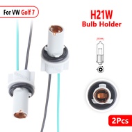 H21W Bulb Holder For Volkswagen Golf 7 Reversing Light Socket Connector 2 PC