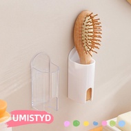 UMISTYDREAMUM9U Toothbrush Holder, Household Self-adhesive Wall Toothbrush Organizer, Wall Mounted C
