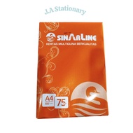 Sinarline A4 75 gsm HVS Paper