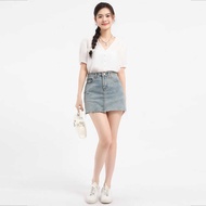 Closet Crush Simple Fashion Loose Shirt French Style