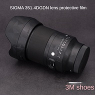 Suitable for SIGMA  35 F1.4 DG DN lens protection film 35 1.4 sticker frosted skin 3M
