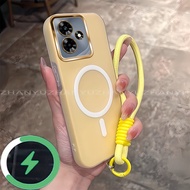 Suitable For infinix HOT 30i 30 play 4g 5g Phone Case New minimalist anti jelly drop magnetic chargi