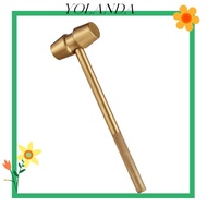 YOLAN Hammer, Brass Yellow Gavel, Lawyer Prop Judge Hammers Company