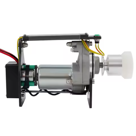 RC Engine Master Starter(14.3*8.4*14.3cm),Carbon Fibre 12-18V 40A Engine Starter, Suitable for 15-80