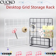 BACKSTR Display Rack, Grid with Base Storage Rack, Creative Grid Frame Metal Jewelry Booth Rack For 