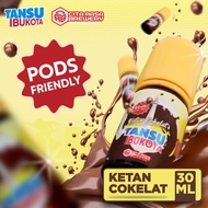 [ Pods Friendly ] Tansu Ibukota V2 Ketan Susu Cokelat Coklat By Cita Rasa Brewery 30Ml Liquid