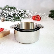法國 Cristel MUTINE 三層不鏽鋼湯鍋16+18+20cm三入組 S3CQ
