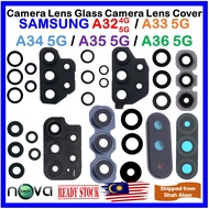 Camera Lens Glass Camera Lens Cover For SAMSUNG Galaxy A32 4G / A32 5G / A33 5G / A34 5G / A35 5G / 
