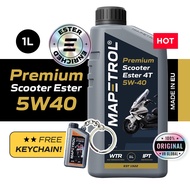 MAPETROL PREMIUM SCOOTER ESTER 4T 5W40 (FULLY ESTER | MADE IN EUROPE) 1L