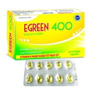 EGREEN 400 - Vitamin E 400 helps reduce skin aging and dark spots