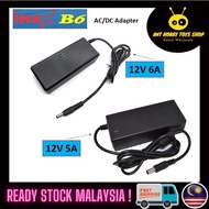 Imax B6 Power Supply Adapter 100-240V AC to DC 12V 5A 6A US EU Plug for Imax B6 Charger