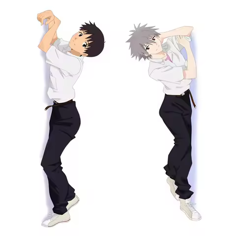 EVA IKARI SHINJI Nagisa Kaworu Creative Diy Personalized Custom Pillow Cover