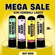 INHALER HERBAL AROMATHERAPHY (STRESS & ANXIETY RELIEF, DEEP SLEEP, FOCUS AND FEFRESH, MOOD BOOSTER)