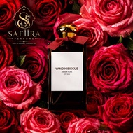 Minyak Wangi Wanita Amber Roses 50ml | Wind Hibiscus Amber Roses Perfume 50ml