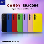 [WAREHOUSE SALE] Case For Samsung A13 5G Softcase Candy Case Softcase MICROFIBER SUEDE Casing