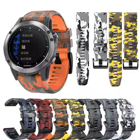 22 26mm Braceletfor Garmin Fenix 6 6X 7X 7Pro 5 5X Approach S70 Epix Pro 51mm Epix Pro 47mm Quick Re