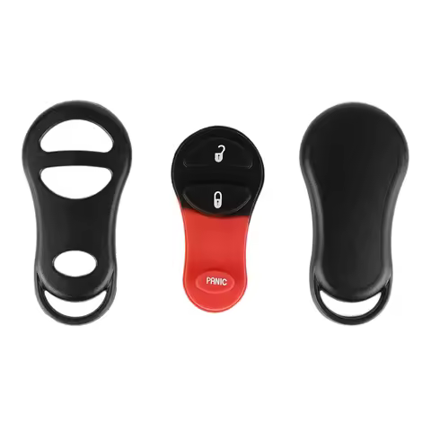 Auto Car Accessories Remote Key Shell Fob Holder 3 Buttons For Chrysler Jeep Grand Cherokee Dodge Ra