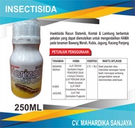 Insectisida HORIZON 300EC 250ml bahan aktif Emmamectin Benzoat 50g/l dan Klorfenafir 250g/l untuk ha