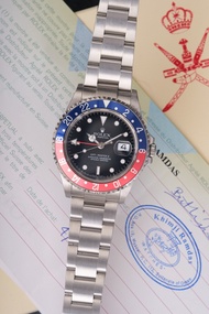 Rolex Reference 16710 GMT-Master II ‘Khanjar Pepsi’ | A stainless steel automatic dual time wristwat