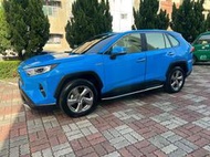 2019年 豐田RAV4【2.5 藍色 油電車 環景 ACC跟車 車偏 盲點ikey 摸門 電尾門 附SAVE認證書