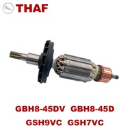 Bahagian Gantian Aruhan AC 220V-240V Sesuai untuk Tukul Elektrik Bosch GBH8-45DV GBH8-45D GSH7VC GSH