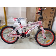 MERAH MONTANA 20 inch BMX Bike with Motorcycle Spokes (Red)